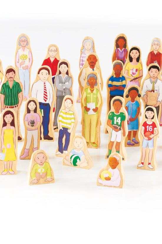 Wedgies Multi-Cultural Family Set