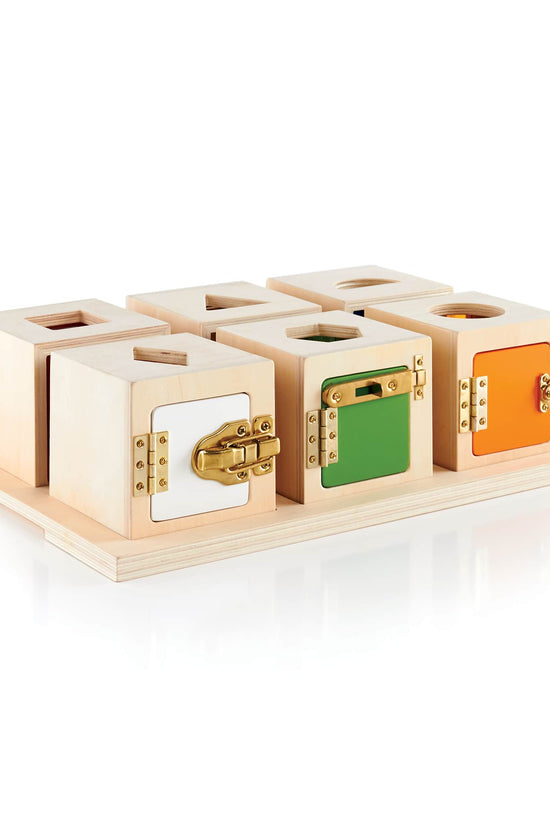 Peekaboo Lock Boxes Set of 6