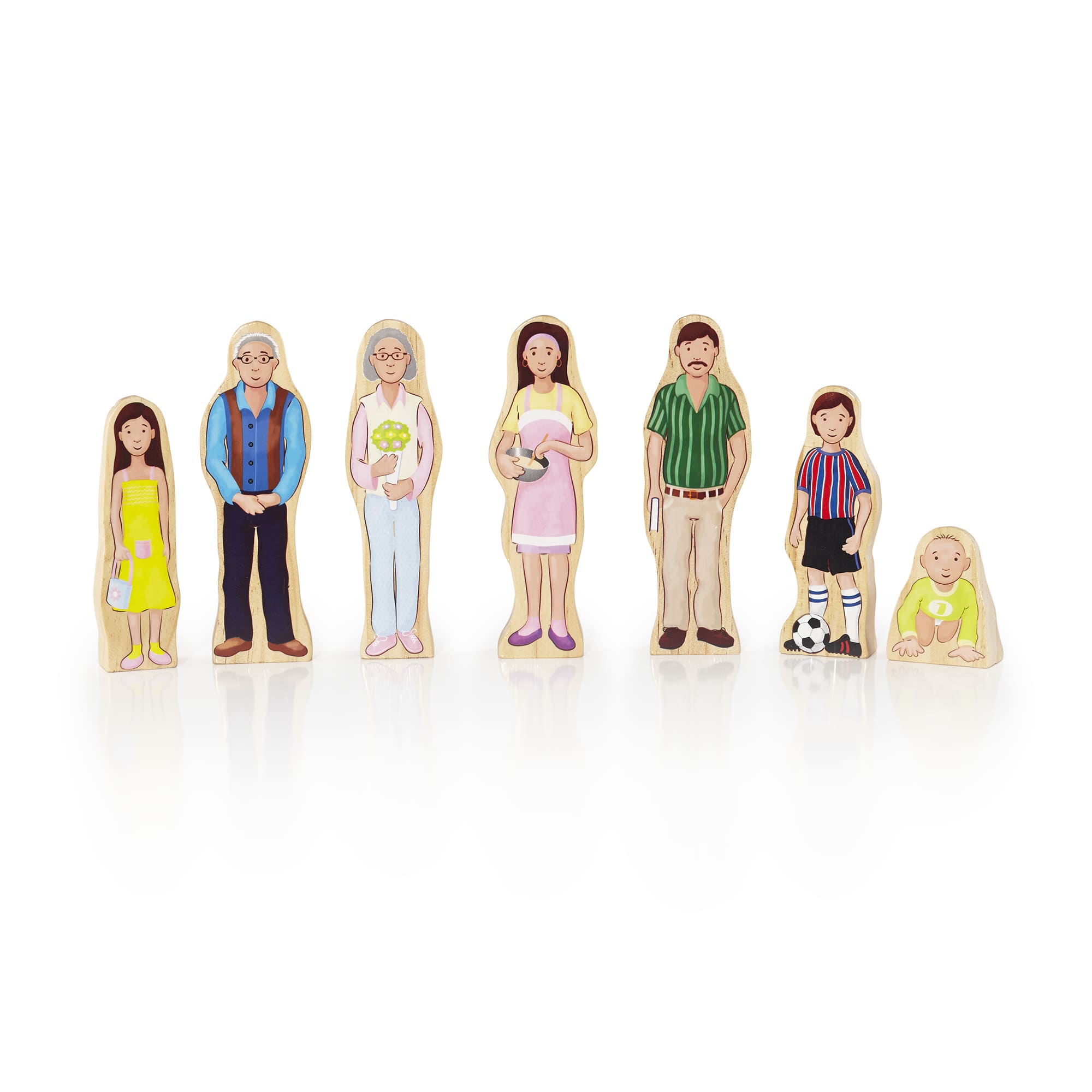 Wedgies Multi-Cultural Family Set