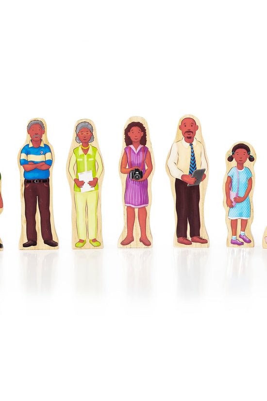 Wedgies Multi-Cultural Family Set