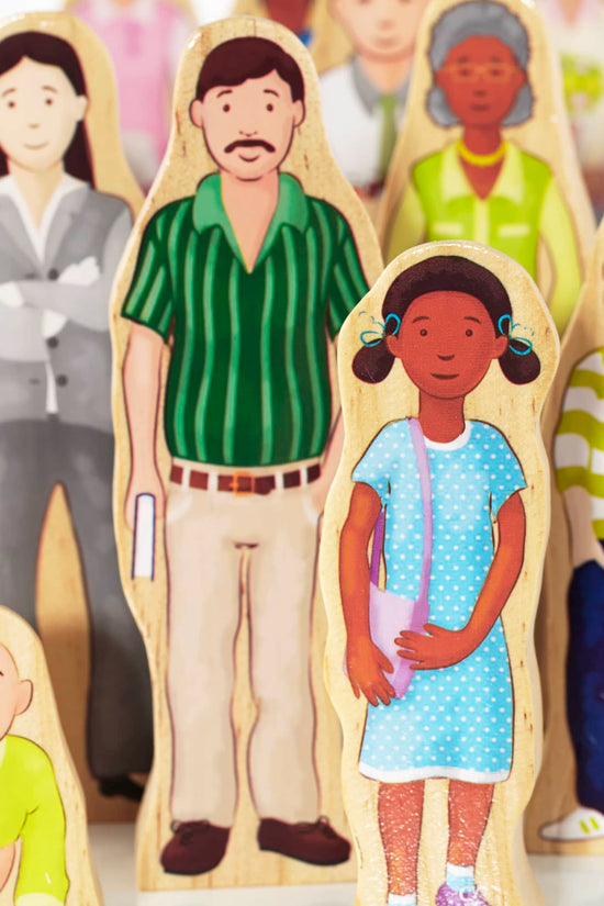 Wedgies Multi-Cultural Family Set