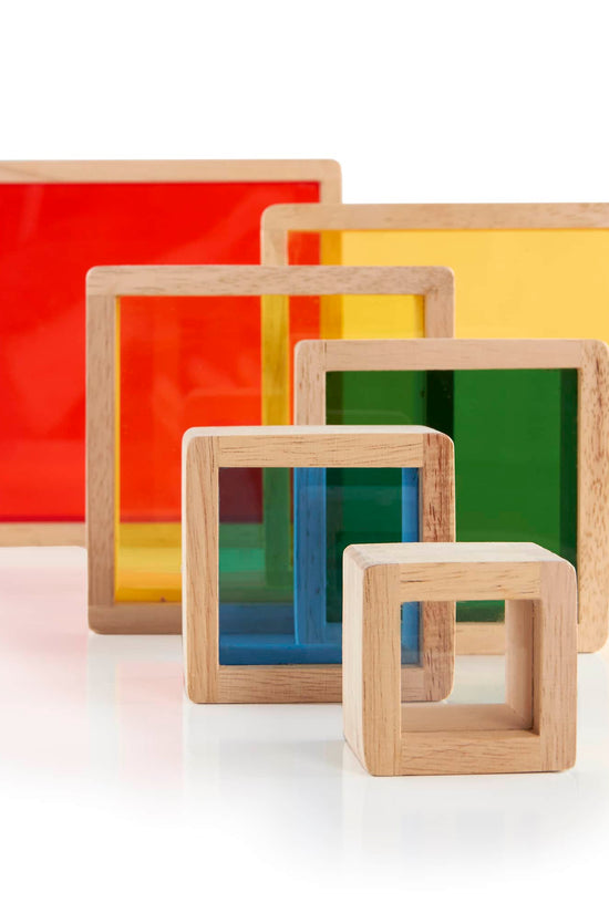 Stacking Rainbow Pyramid