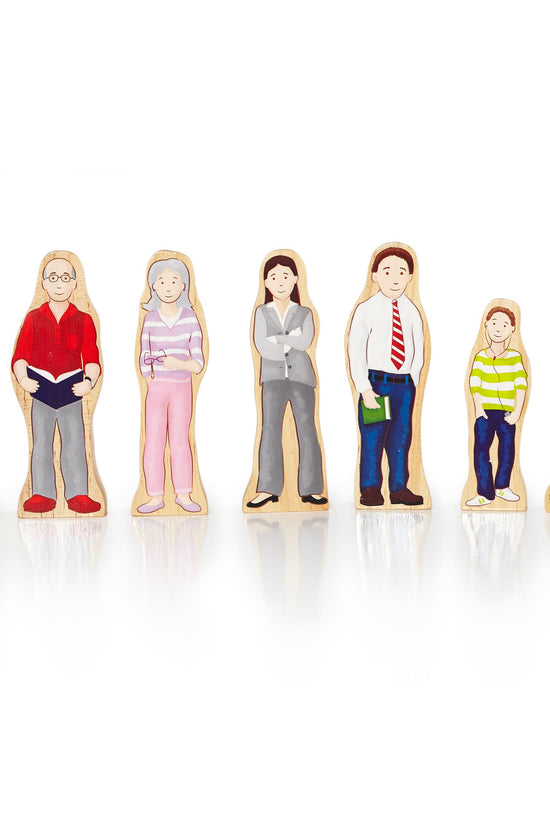 Wedgies Multi-Cultural Family Set