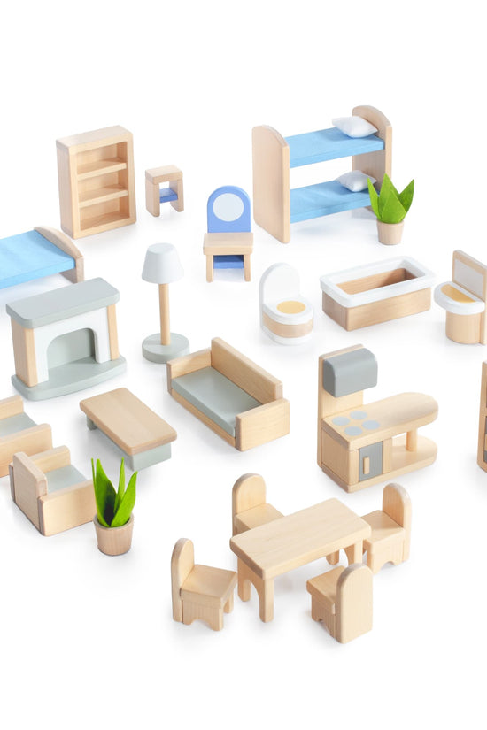 Modern Home Dollhouse Furniture - 24 pc. set