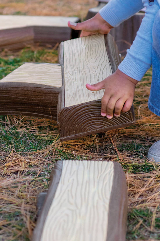 Timber Trail Stepping Logs Set