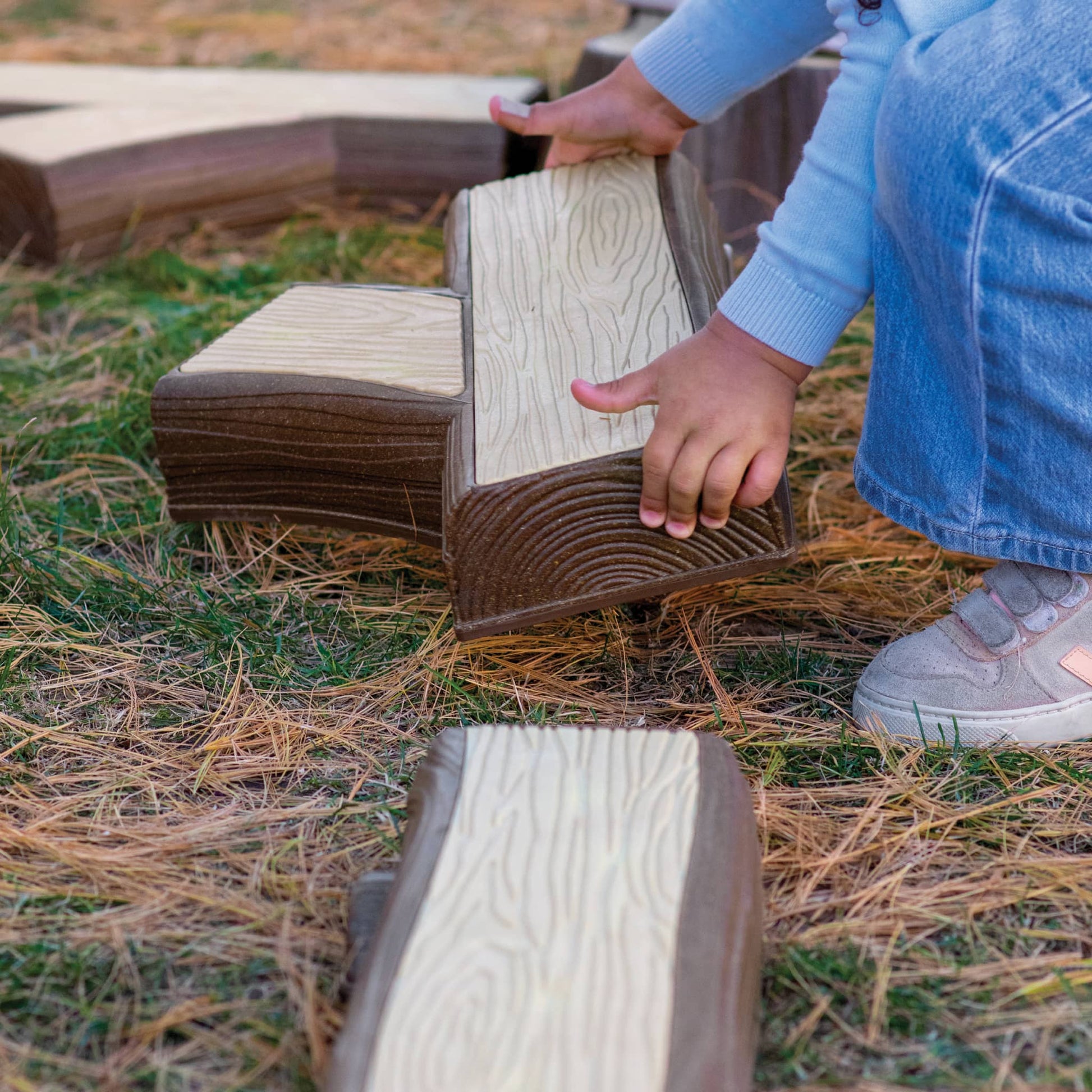 Timber Trail Stepping Logs Set