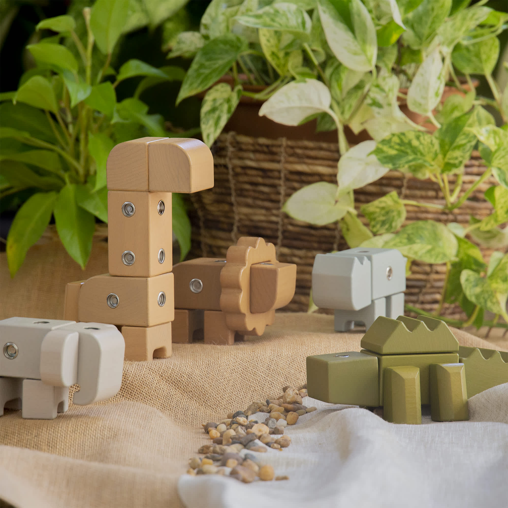 Snap Block Animals - 33 pc. set