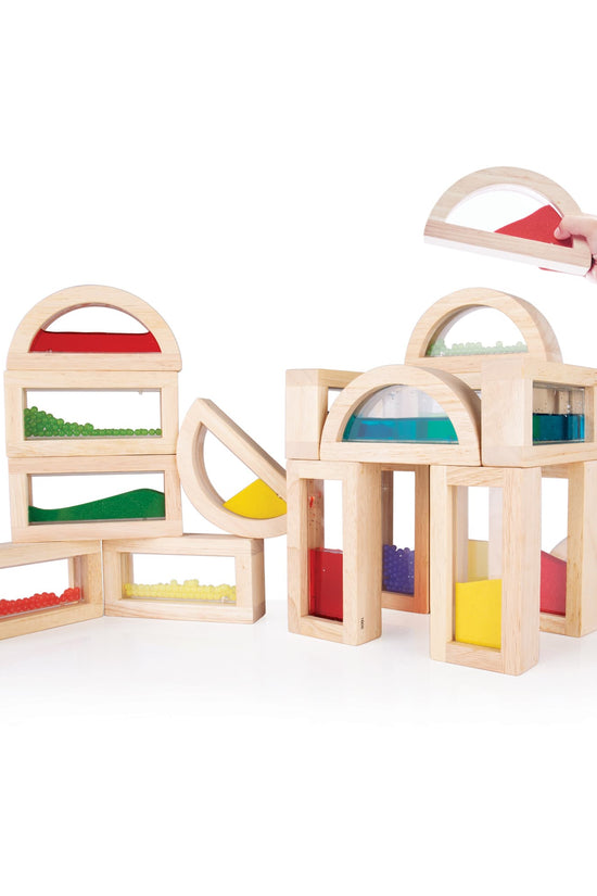 Sensory Rainbow Blocks - 18 pc. Set