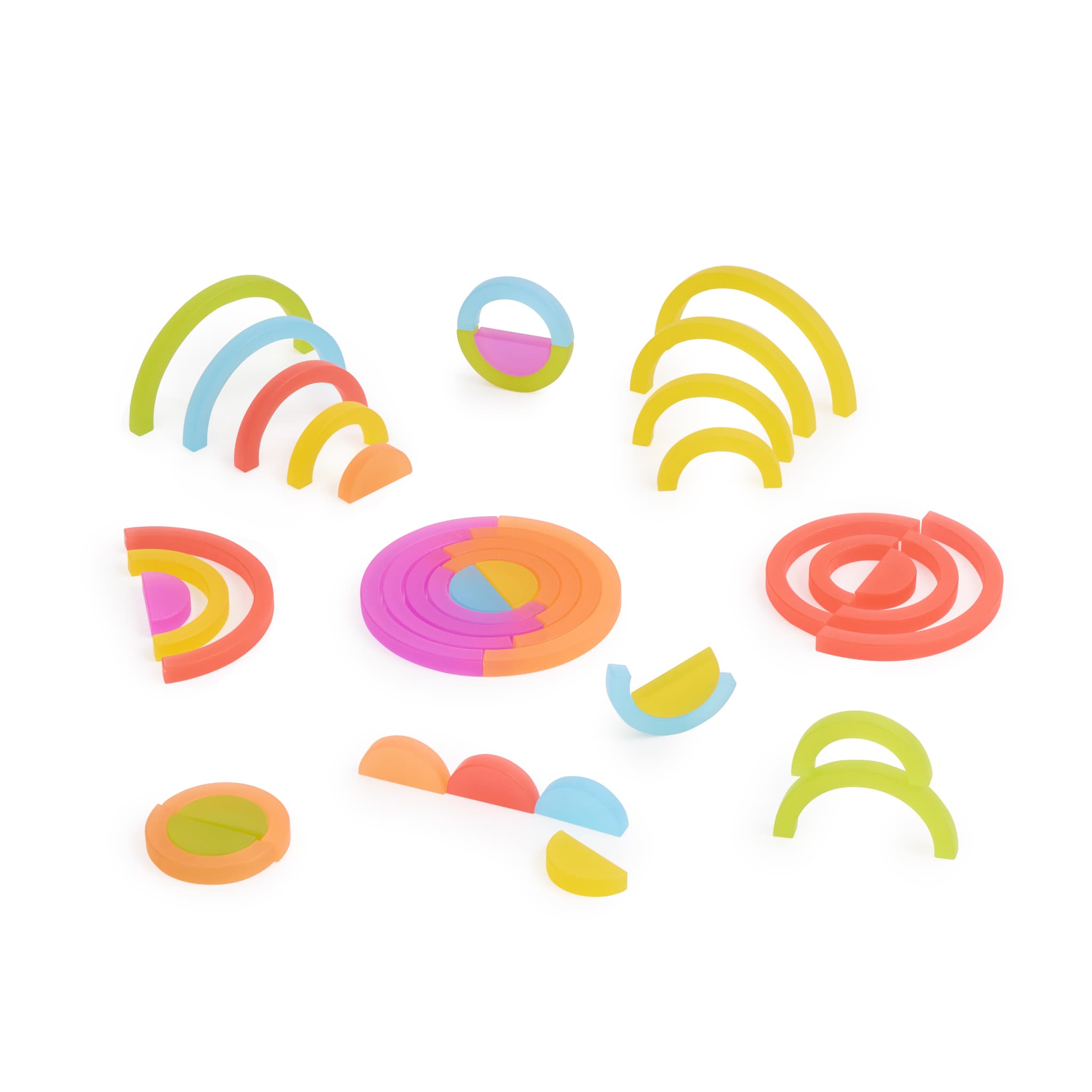 Translucent Arch Tiles - 90 pc. set