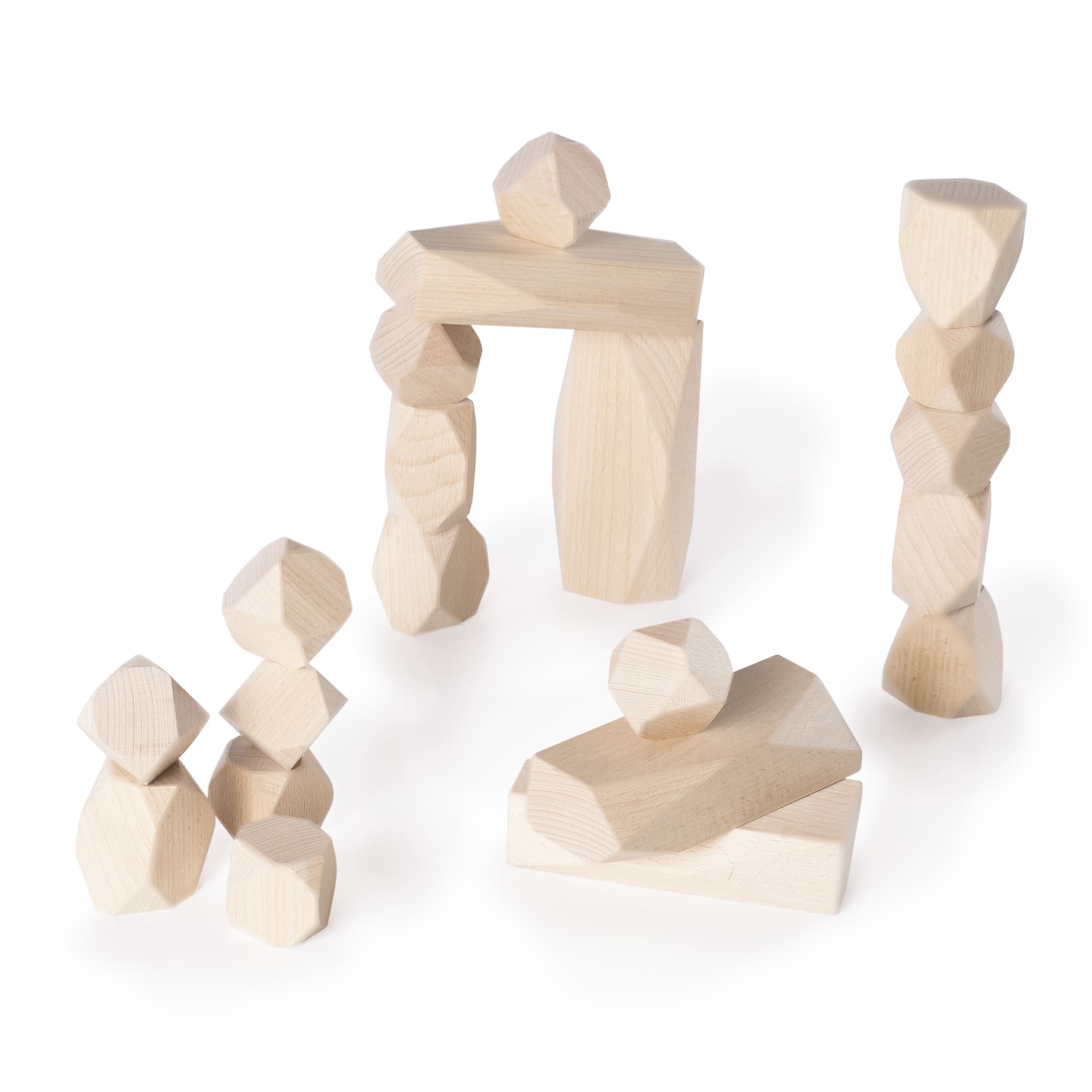 Wood Stackers - Standing Stones