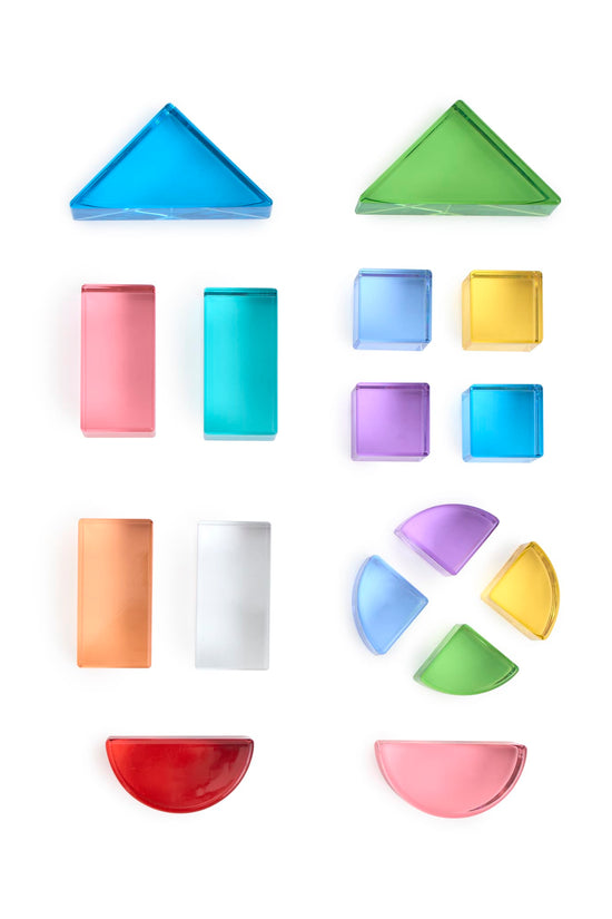 Acrylic Rainbow Unit Blocks - Foundation Set