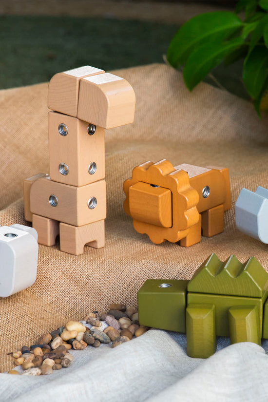 Snap Block Animals - 33 pc. set