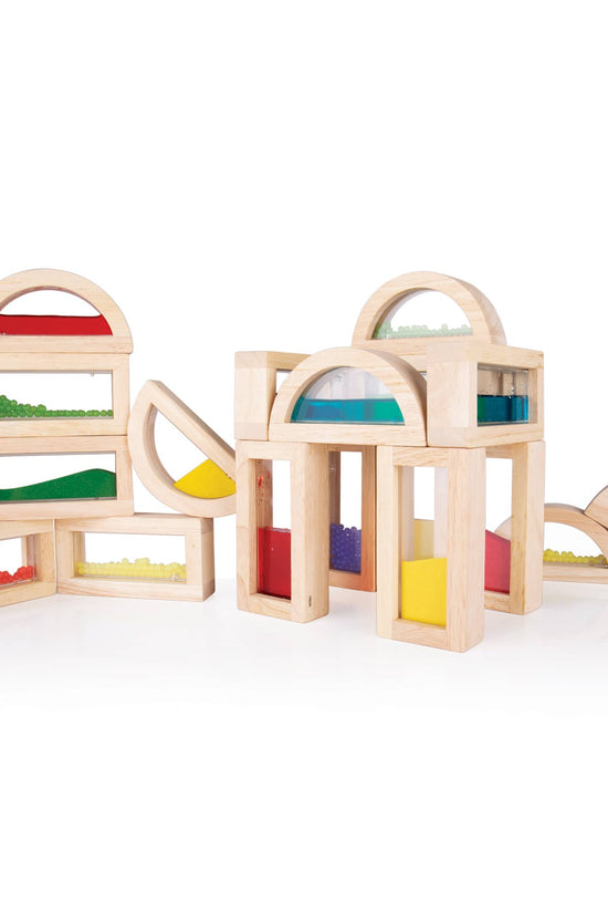 Sensory Rainbow Blocks - 18 pc. Set