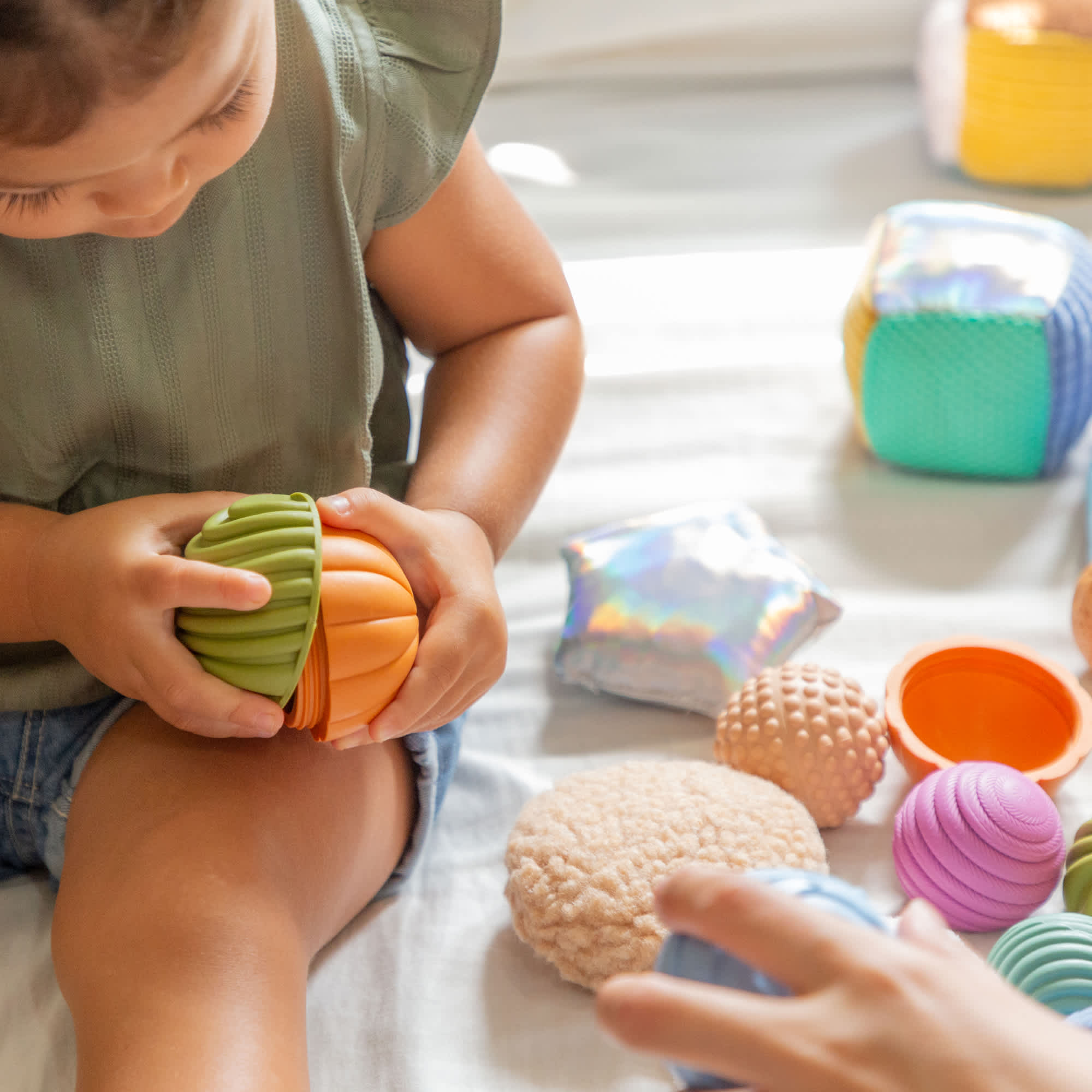 Texture Time: Toddler Loose Parts STEM Kit