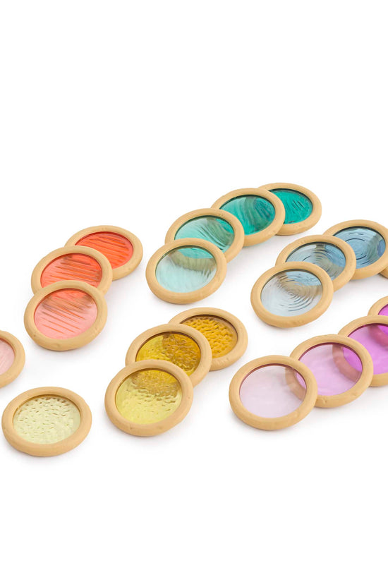 Light and Color Textured Discs