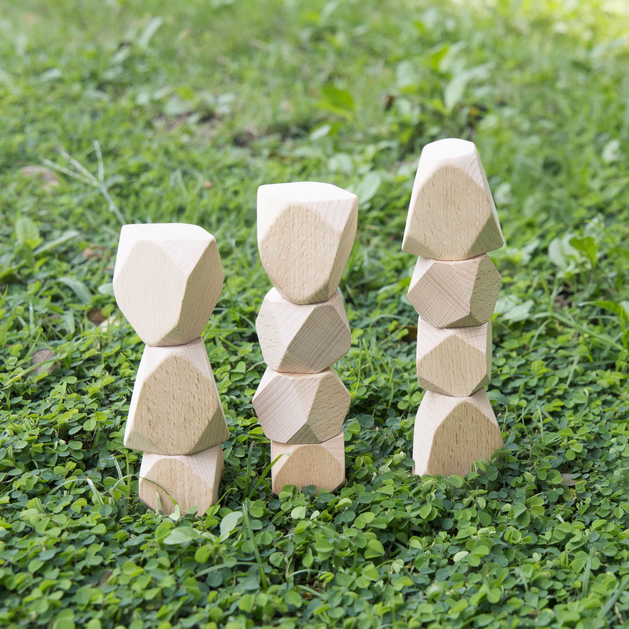 Wood Stackers - Standing Stones