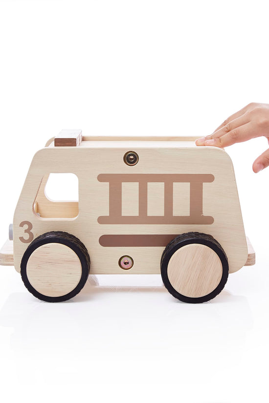 Wooden Fire Truck