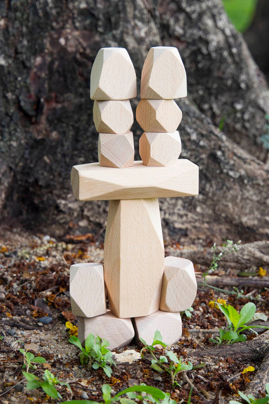 Wood Stackers - Standing Stones