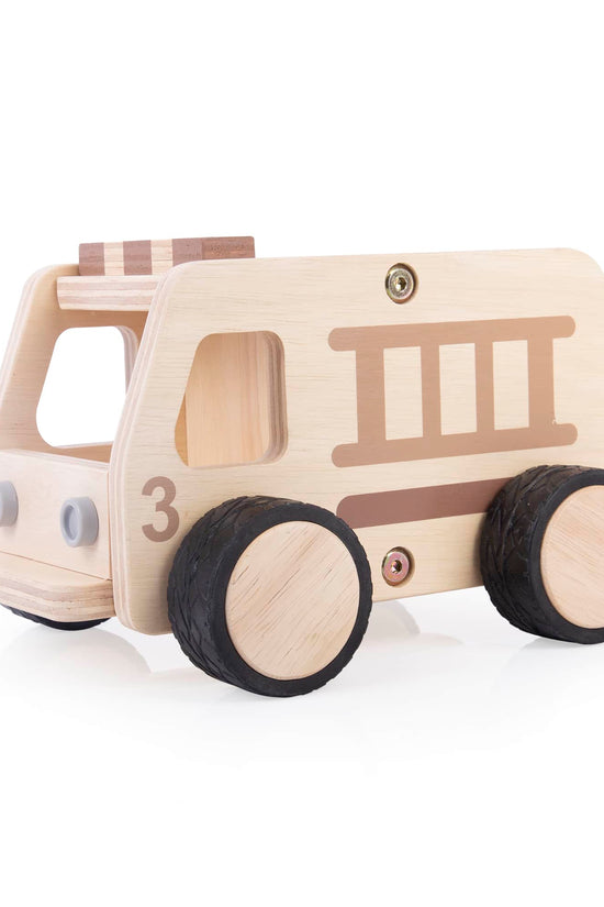 Wooden Fire Truck