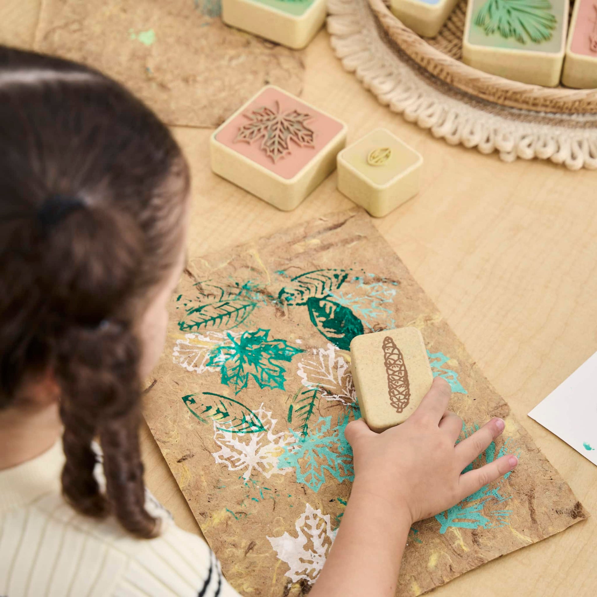 Branches and Leaves Stamps - 18 pc. set