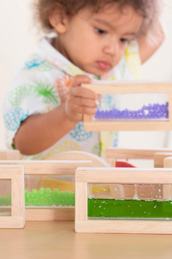 Sensory Rainbow Blocks - 18 pc. Set