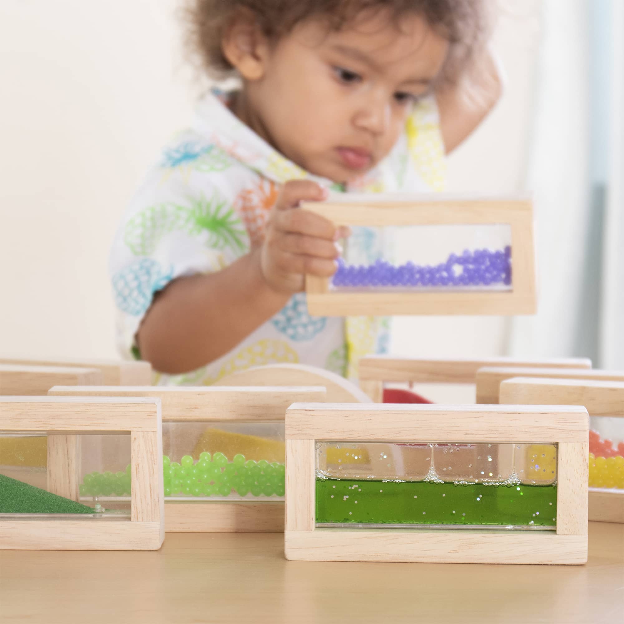 Sensory Rainbow Blocks - 18 pc. Set