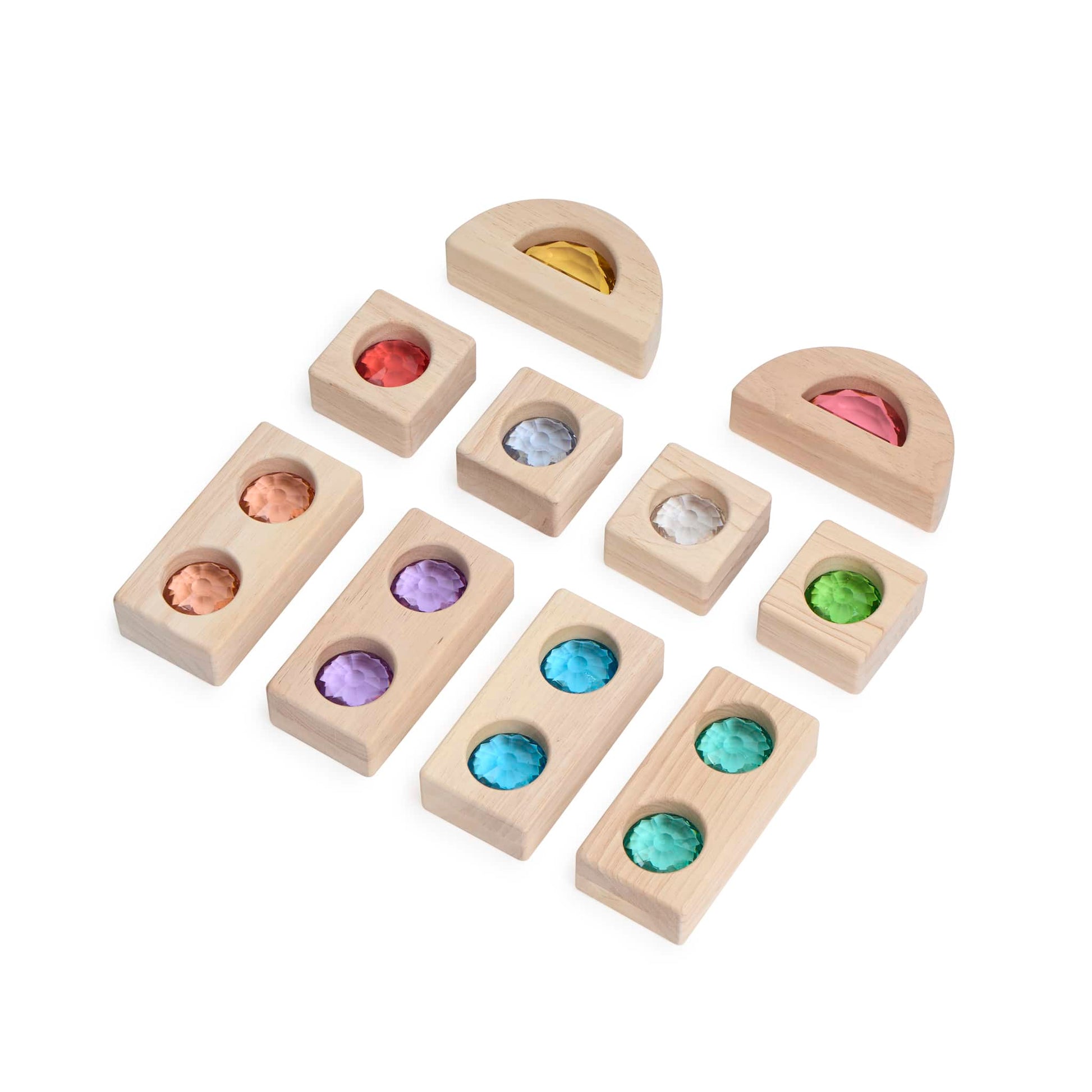 Gemstone Unit Blocks - Set of 10