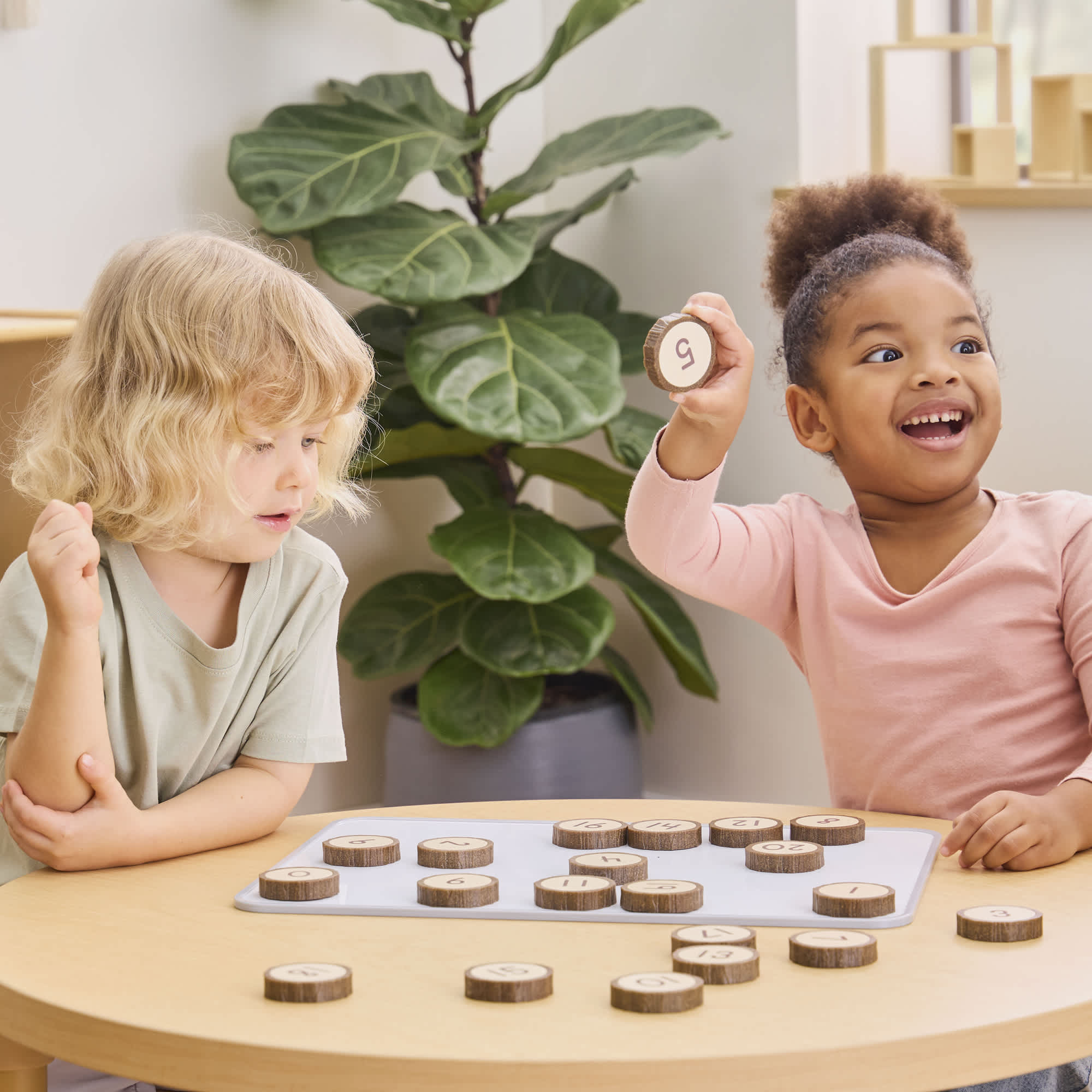 Magnetic Wood Cookie Counters
