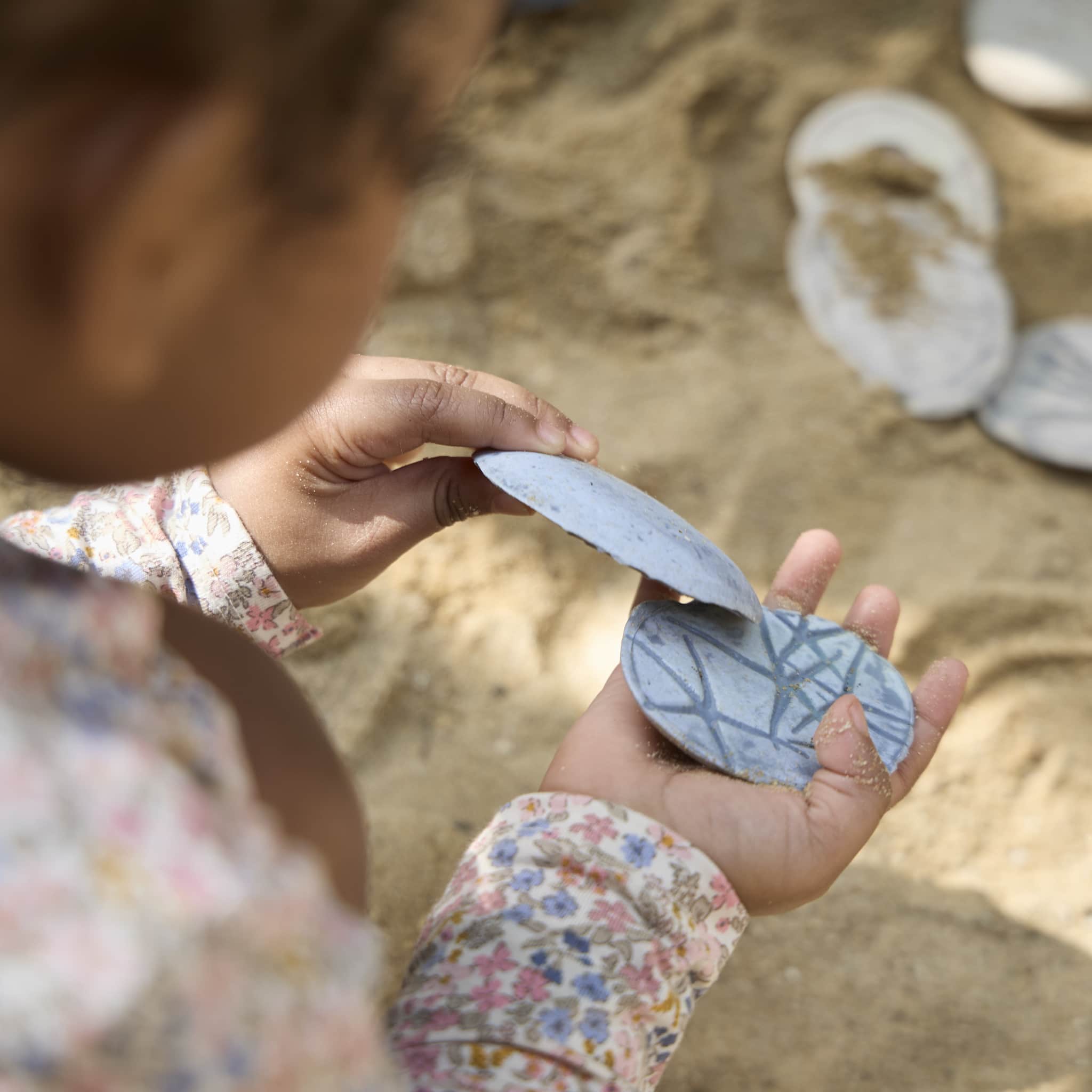 Magnetic Matching Fossil Stones: Aquatic Life - Set of 8