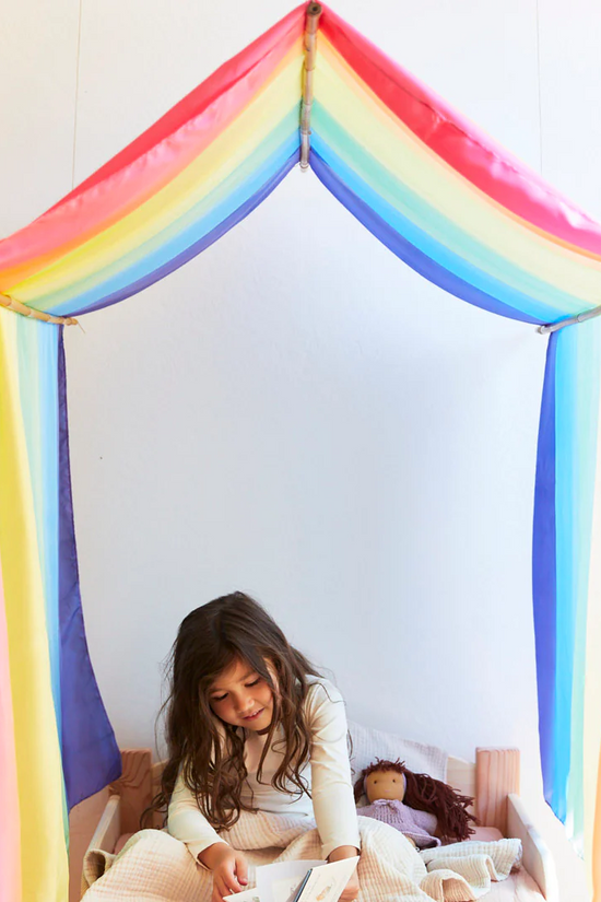 Sarah's Silks Double Rainbow Playsilk
